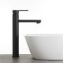 Faucet Strommen Zeos Basin Mixer, Tall 222h, Matte Black 35101-78
