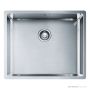 Franke Bolero Top, Flush & Under Mount Single Bowl Sink 540mm, Stainless BOX210-50