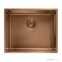 Franke Mythos Masterpiece Top, Flush & Under Mount Single Bowl Sink 540mm, Stainless Steel BXM210-50CP