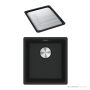 Franke Maris Undermount Single Bowl Sink 403mm, DT651, Matt Black MRG110-37MB-FPC