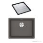 Franke Maris Undermount Single Bowl Sink 553mm, DT651, Stone Grey MRG110-52SG-FPC