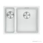 Franke Maris Undermount 1 & 1/2 Double Bowl Sink 553mm, SBL, Polar White MRG160SBLPW-B