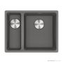 Franke Maris Undermount 1 & 1/2 Double Bowl Sink 553mm, SBL, Stone Grey MRG160SBLSG-B