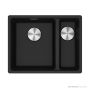 Franke Maris Undermount 1 & 1/2 Double Bowl Sink 553mm, SBR, Onyx MRG160SBRON-B