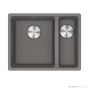 Franke Maris Undermount 1 & 1/2 Double Bowl Sink 553mm, SBR, Stone Grey MRG160SBRSG-B