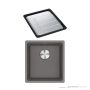 Franke Maris Flushmount Single Bowl Sink 403mm, DT651, Stone Grey MRG210-37SG-FPC