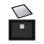 Franke Maris Flushmount Single Bowl Sink 553mm, DT651, Onyx MRG210-52ON-FPC