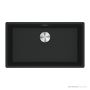 Franke Maris Flushmount Single Bowl Sink 753mm, Matt Black MRG210-72MB-B
