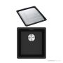 Franke Maris Granite Topmount Single Bowl Sink 410mm, DT651, Onyx MRG610-37ON-FPC