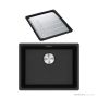 Franke Maris Granite Topmount Single Bowl Sink 560mm, DT651, Onyx MRG610-52ON-FPC