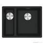 Franke Maris Topmount 1 & 1/2 Double Bowl Sink 560mm, SBL, Matt Black MRG 660/34-15B SBL MB