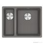 Franke Maris Topmount 1 & 1/2 Double Bowl Sink 560mm, SBL, Stone Grey MRG 660/34-15B SBL SG
