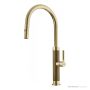 Franke Mythos Masterpiece 218mm Pull Out Sink Mixer, Gold TA6701GD