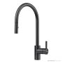 Franke Eos Neo 231mm Pull Out Spray Sink Mixer, Black Steel TA9601BS