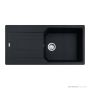 Franke Urban Topmount Single Bowl Sink 1000mm, 1th, Left Drainer, Matt Black UBG611-100MBLHD