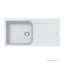 Franke Urban Topmount Single Bowl Sink 1000mm, Reversible Drainer, Polar White UBG611-100REV PW