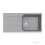 Franke Urban Topmount Single Bowl Sink 1000mm, 1th, Left Drainer, Stone Grey UBG611-100SGLHD