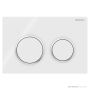 Geberit Kappa21 Flush Button, White with Chrome Trim 115.240.KJ.1
