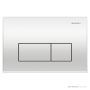 Geberit Kappa50 Flush Button, Matt Chrome Metal 115.260.46.1