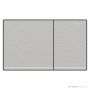 Geberit Sigma60 Flush Button, Brushed Chrome Glass 115.640.GH.1