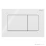Geberit Sigma30 Flush Button, White with Matt White Trim 115.883.11.1