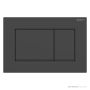 Geberit Sigma30 Flush Button, Finger Print Resistant, Matt Black with Black Trim 115.883.16.1