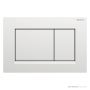 Geberit Sigma30 Flush Button, Matt Chrome, Chrome Trim 115.883.JQ.1