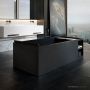 Apaiser Soka Grand 1800mm Right Shelf Stone Freestanding Bath SOKA-GRAND-BATH-RIGHT-SHELF1800