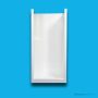 Doccia SE13 900 x 765mm Shower Enclosure, Low Step, White SE-13