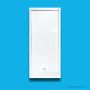 Doccia SE2 780 x 760mm Shower Enclosure, Low Step, White SE-2