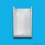 Doccia SE23 1180 x 750mm Shower Enclosure, Low Step, White SE-23