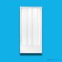 Doccia SE26 910 x 910mm Shower Enclosure, High Step, White SE-26