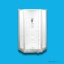 Doccia SE38 1000 x 1000mm Corner Shower Enclosure, Low Step, White SE-38