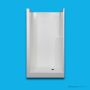 Doccia SE44 1130 x 870mm Shower Enclosure, Low Step, White SE-44