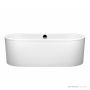 Kaldewei Classic Duo Oval Freestanding Bath 1800 x 800 x 420mm Alpine White Matt 01-111-7-0711