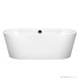 Kaldewei Meisterstuck Classic Duo Oval Freestanding Bath 1800 x 800 x 430mm, EasyClean Alpine White 01-1111
