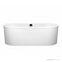 Kaldewei Classic Duo Oval Freestanding Bath 1700 x 750 x 420mm Alpine White Matt 01-113-7-0711