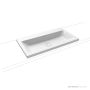 Kaldewei Cono Inset Countertop Washbasin 1TH 900 x 500 x 40mm, Freeflow Waste 01-3084