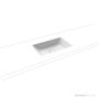 Kaldewei Cono Undercounter Washbasin 569 x 382mm, Freeflow Waste 01-3087