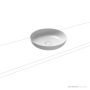 Kaldewei Miena Washbowl 450mm Diameter, Easyclean, Freeflow Waste 01-3180