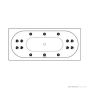 Kaldewei 14 Jet Package Spa Upgrade System Kit 22-14PACKKM