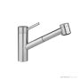 KWC Inox Pull-Out Spray Sink Mixer - Stainless Steel 10.271.033.700