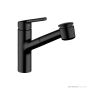 KWC Luna-E Pull-Out Spray Sink Mixer - Matte Black 10.441.033.176