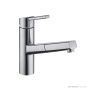 KWC Luna-E Pull-Out Spray Sink Mixer - Stainless Steel 10.441.113.700