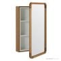 Loughlin Alura Single Door Timber Shaving Cabinet with 3 Shelves ALURACAB