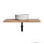 Loughlin Bombo Slim Timber Shelf with Brackets Only BOMBOSLIM