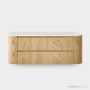 Loughlin Evans Double Drawer Wall Hung Timber Veneer Vanity EVANSVANITY