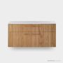 Loughlin Hunter Double Drawer Wall Hung Timber Veneer Vanity HUNTERVANITY
