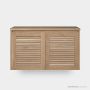 Loughlin Keys Two Door Slim Wall Hung Timber Vanity KEYSSLIM