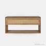 Loughlin Pacific Baxter Single Drawer & Open Shelf Wall Hung Timber Vanity PACIFICBAXTERVANITY